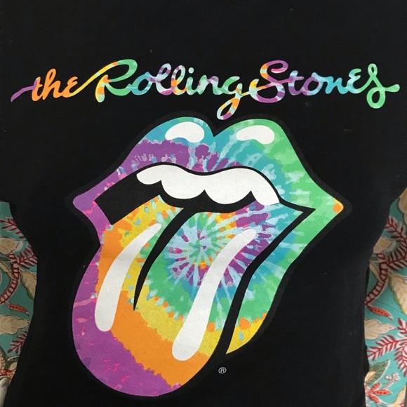 2019 Official Release the Rolling Stones Cropped T-Shirt Size S-XL (Stretchy) - Picture 3 of 11